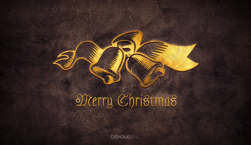 14 Fantastic Christmas Icons - HD Christmas Wallpapers - Golden Christmas Bells