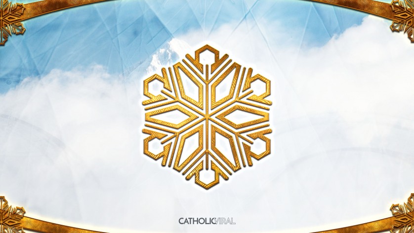 14 Fantastic Christmas Icons - HD Christmas Wallpapers - Snowflake on Ice