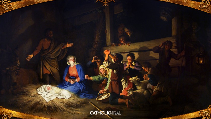 18 Gorgeous Classical Paintings - HD Christmas Wallpapers - The Adoration of the Shepherds at the Birth of Christ