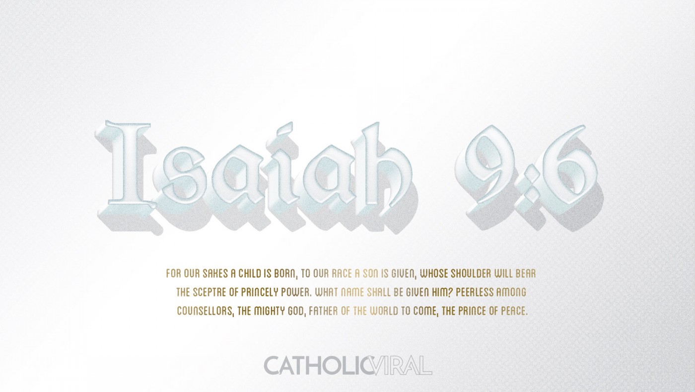 8 Vintage Verses from Scripture about the Nativity- HD Christmas Wallpapers - Isaiah 9:6