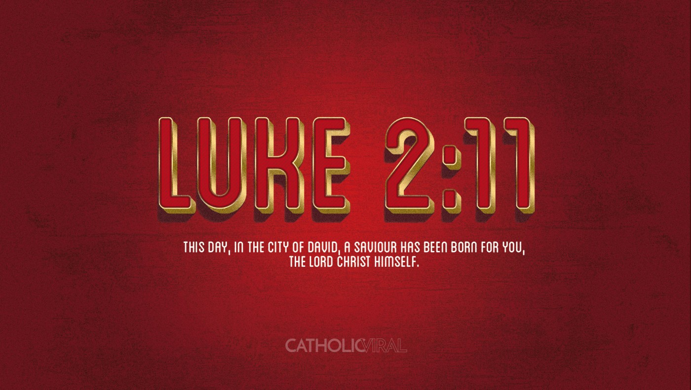 8 Vintage Verses from Scripture about the Nativity- HD Christmas Wallpapers - Luke 2:11