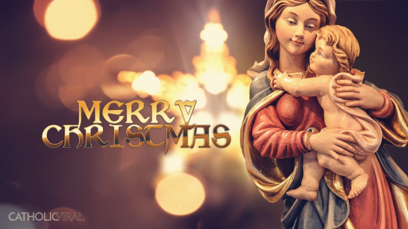 27 Christmas Season Celebration Photographs - HD Christmas Wallpapers - Mary and Star