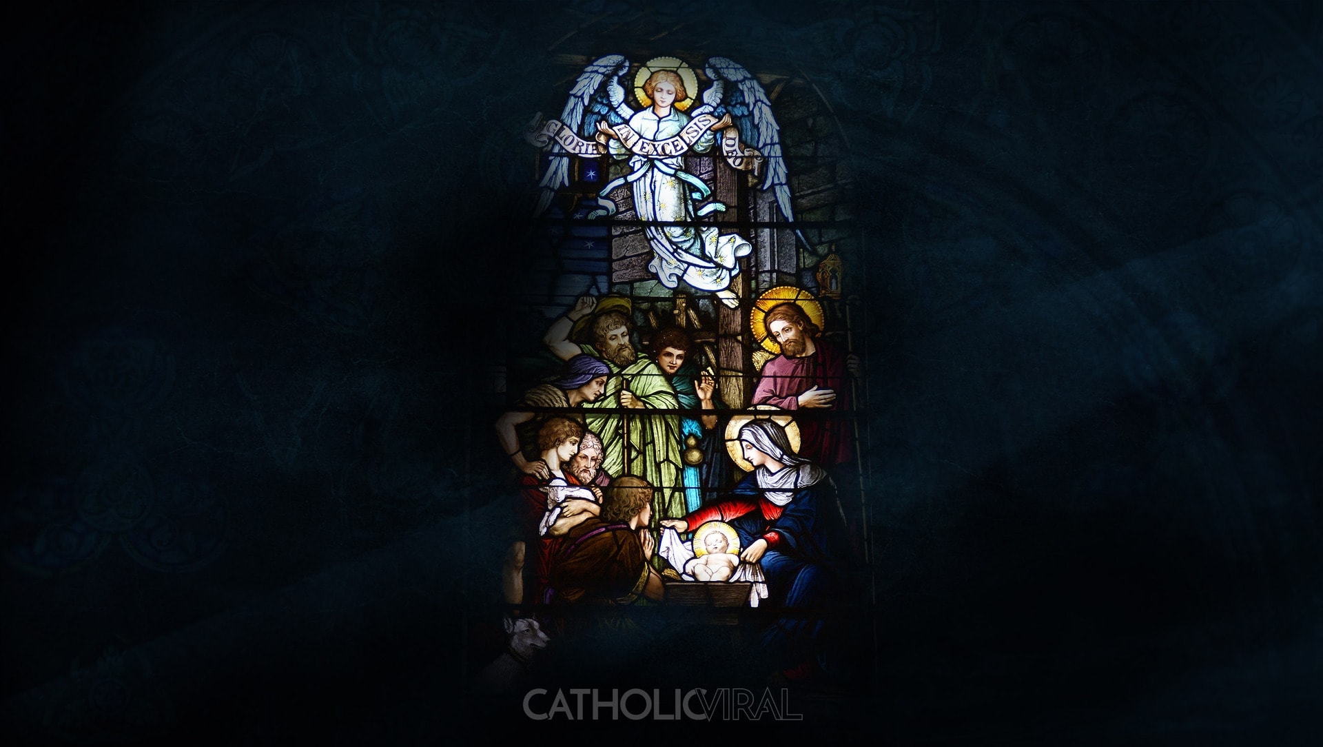 17 Stunning Stained-Glass Windows of the Nativity - HD Christmas Wallpapers  » CatholicViral