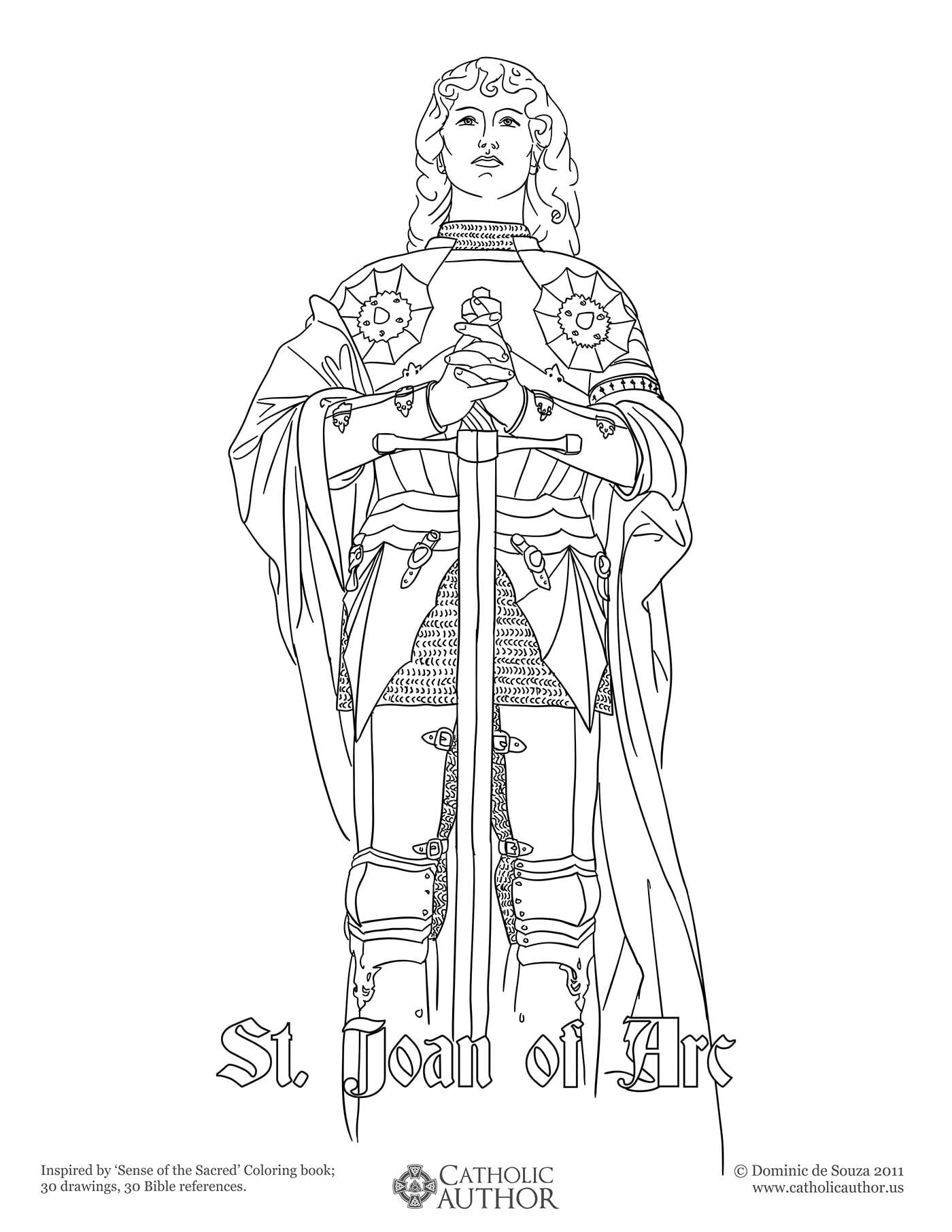 20 Free Hand Drawn Catholic Coloring Pictures » CatholicViral